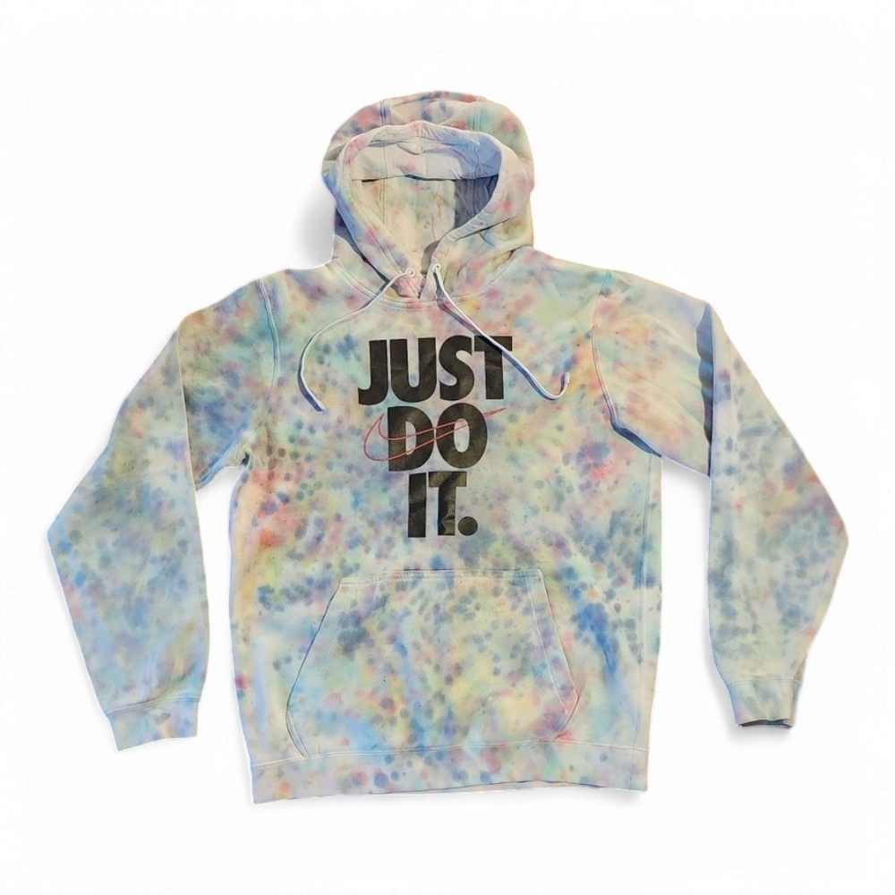 Nike Multi-color Just Do It Hoodie, Size Small